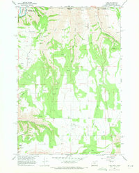 Flora 1967 topographic map thumbnail