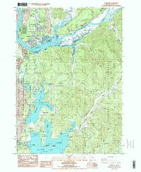 Florence 1984 topographic map thumbnail