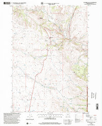 Flowers Gulch 1999 topographic map thumbnail