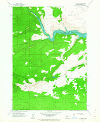 Fly Creek 1962 topographic map thumbnail