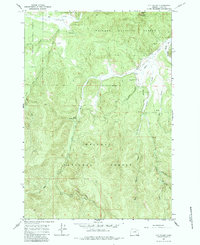 Fly Valley 1965 topographic map thumbnail