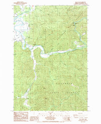 Foley Peak 1985 topographic map thumbnail