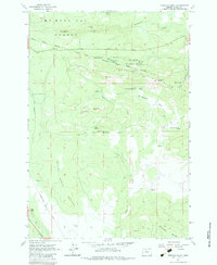 Foreman Point 1962 topographic map thumbnail
