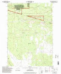 Foreman Point 1996 topographic map thumbnail