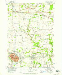 Forest Grove 1956 topographic map thumbnail