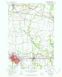 Forest Grove 1956 topographic map thumbnail