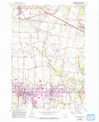 Forest Grove 1956 topographic map thumbnail