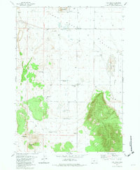 Fort Rock 1981 topographic map thumbnail