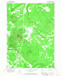 Foster Butte 1966 topographic map thumbnail