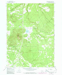 Foster Butte 1966 topographic map thumbnail