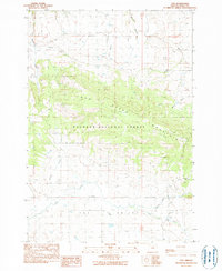 Fox 1990 topographic map thumbnail