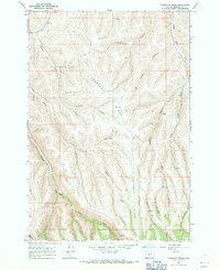 Freezeout Ridge 1967 topographic map thumbnail