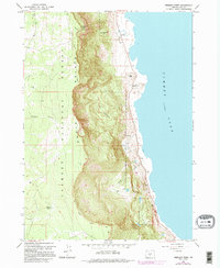 Fremont Point 1966 topographic map thumbnail