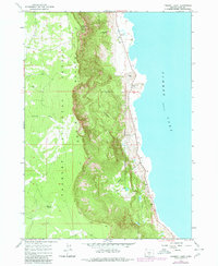Fremont Point 1966 topographic map thumbnail