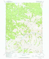 French Gulch 1967 topographic map thumbnail