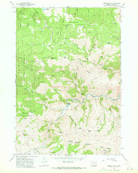 French Gulch 1967 topographic map preview