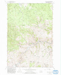 French Gulch 1992 topographic map thumbnail