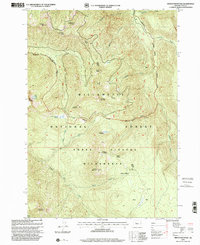 French Mountain 1997 topographic map thumbnail