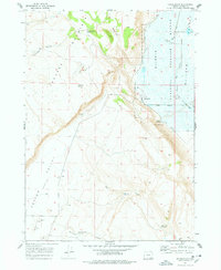 Frenchglen 1967 topographic map thumbnail