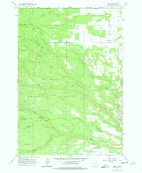 Friend 1962 topographic map thumbnail