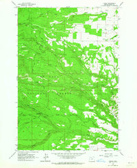 Friend 1962 topographic map thumbnail