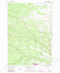 Friend 1962 topographic map thumbnail