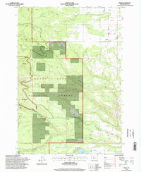 Friend 1996 topographic map thumbnail