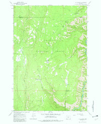 Fry Meadow 1967 topographic map thumbnail