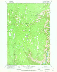 Fry Meadow 1967 topographic map thumbnail