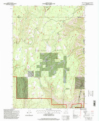 Fry Meadow 1995 topographic map thumbnail