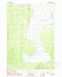 Fuego 1988 topographic map thumbnail