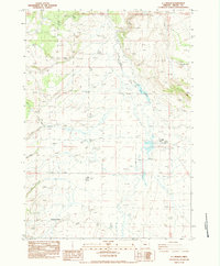 G.I. Ranch 1983 topographic map thumbnail
