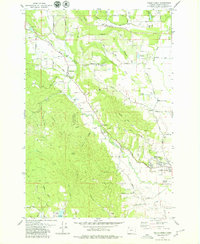 Gales Creek 1979 topographic map thumbnail