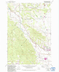 Gales Creek 1979 topographic map thumbnail