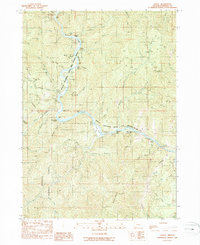 Galice 1989 topographic map thumbnail