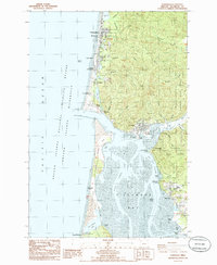 Garibaldi 1985 topographic map thumbnail