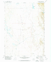 Garrison Lake 1971 topographic map preview