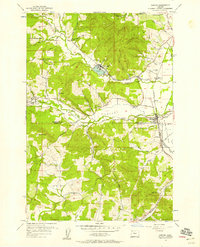 Gaston 1956 topographic map thumbnail