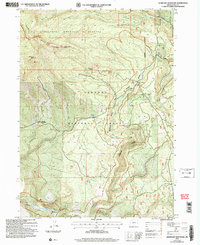 Gearhart Mountain 2004 topographic map thumbnail