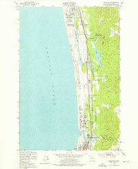 Gearhart 1949 topographic map thumbnail