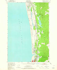 Gearhart 1949 topographic map thumbnail