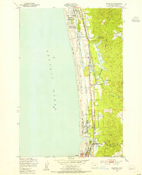 Gearhart 1949 topographic map thumbnail