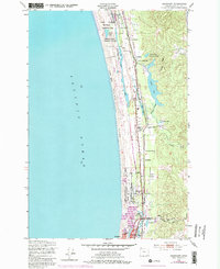 Gearhart 1949 topographic map thumbnail