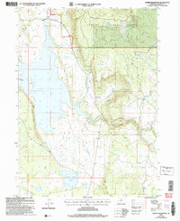 Gerber Reservoir 2004 topographic map thumbnail