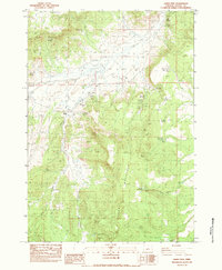 Gerry Mtn topographic map thumbnail