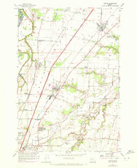 Gervais 1957 topographic map preview