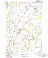 Gervais 1957 topographic map preview