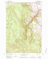 Glass Hill 1965 topographic map thumbnail