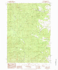 Glenbrook 1984 topographic map thumbnail