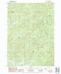 Golden 1986 topographic map thumbnail